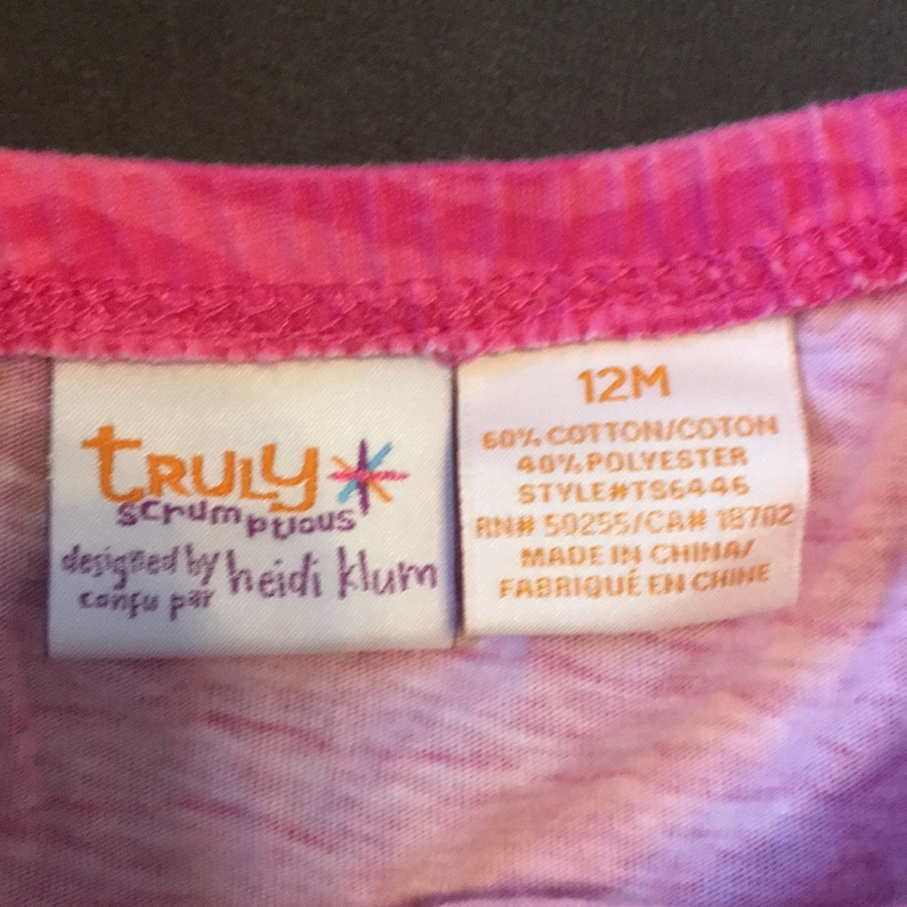Last call!! 12 months sundress hearts and zebra print - Picture 4 of 4